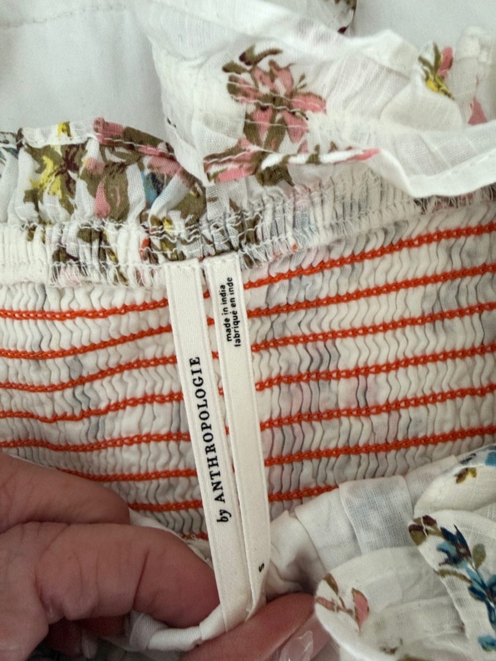 Anthropologie floral sundress with adjustable straps NWTS - Picture 4 of 5